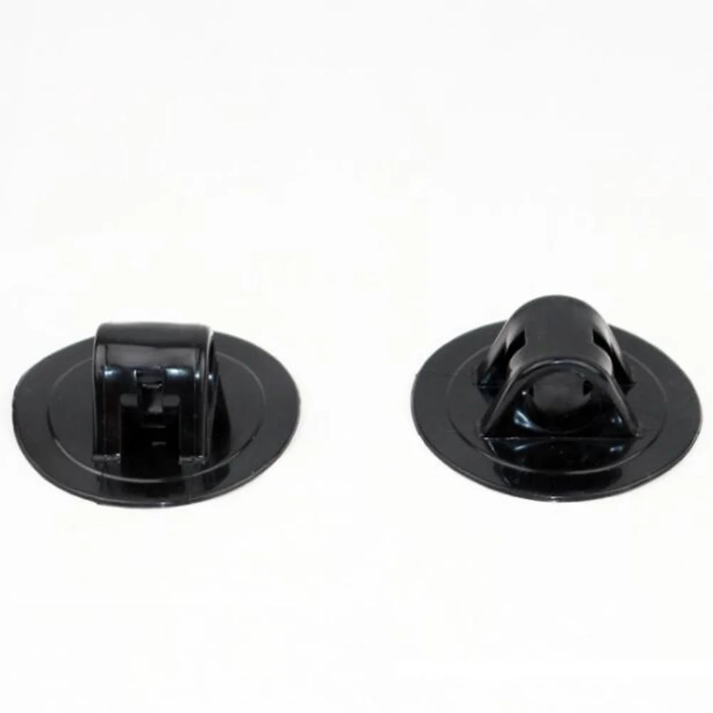 

8PCS Kayak Motor Fixed Bracket Buckle Motor Seat Outboard Hook(Black)