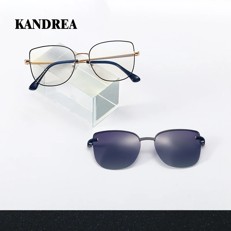 Vintage Metal Sunglasses Frame Women Optical Eyeglasses Frames
