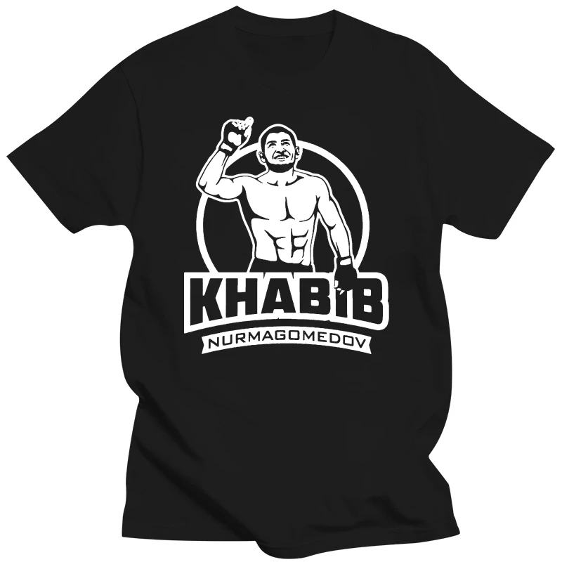 

Khabib Nurmagomedov The Eagle Men's T-Shirt Men Casual Short Sleeve T Shirts Summer Men Clothing