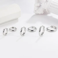 Mini Hoop Earrings Stainless Steel Earrings for Women Men Gold Color Tiny Cartilage Earring Piercing Pendientes Mujer Hombre 2