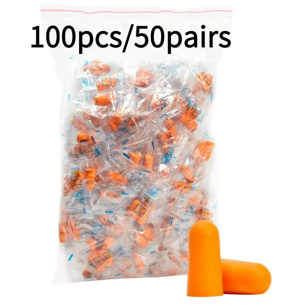 Premium Noise Reduction Foam Earplugs - Superior Comfort for Sleep and Work