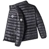 Nobis 2025 New Brand Autumn Winter Light Down Jacket Men's Fashion Hooded Ultra-thin Lightweight Youth Slim Coat Down Jackets 1