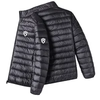 Nobis 2025 New Brand Autumn Winter Light Down Jacket Men's Fashion Hooded Ultra-thin Lightweight Youth Slim Coat Down Jackets 1
