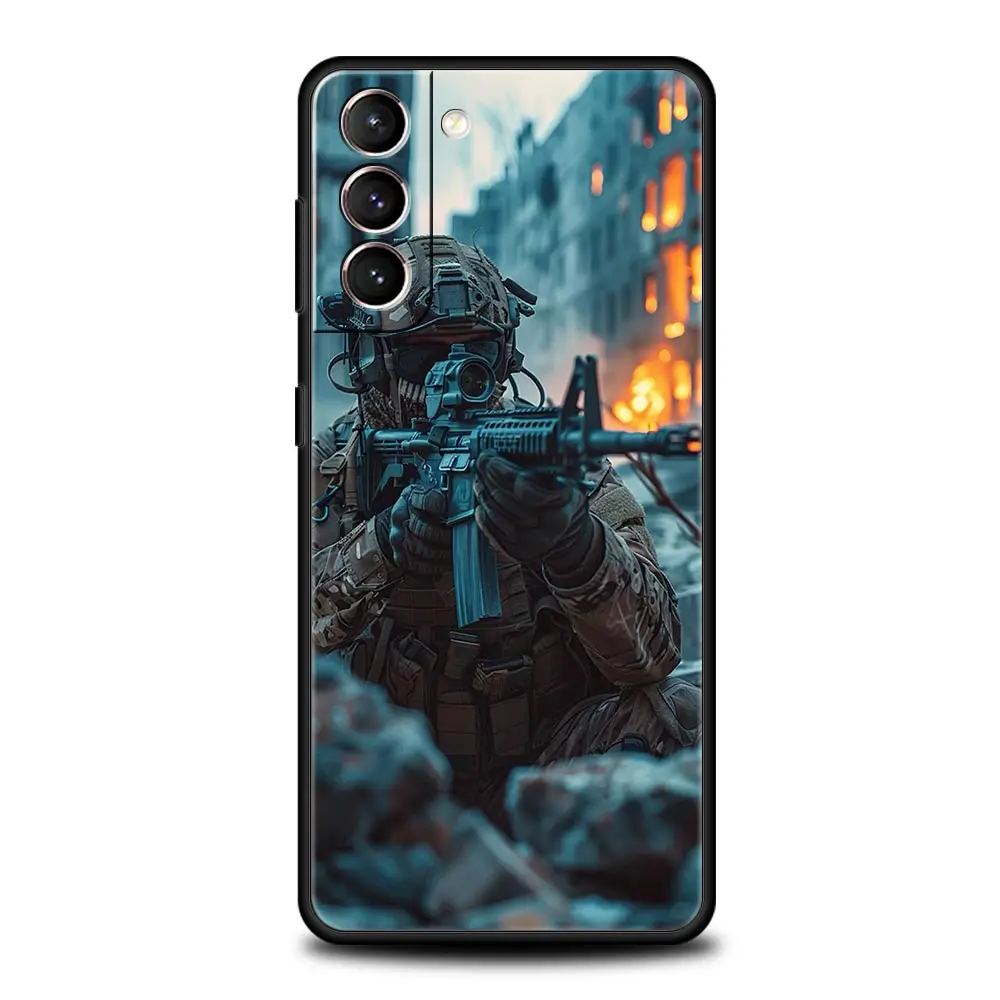 Military Army Special Forces Soft TPU Phone Case