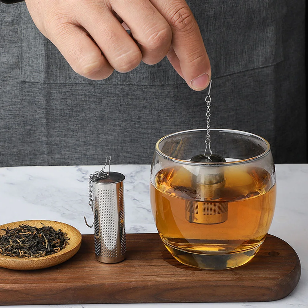 

2 Pcs Loose Tea Stainless Steel Strainer Infuser Basket Strainers for Fine Mesh