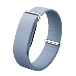 Comfortable Soft Sports Loop Silicone Band Replacement Strap for Fitbit Air Wristband (U)