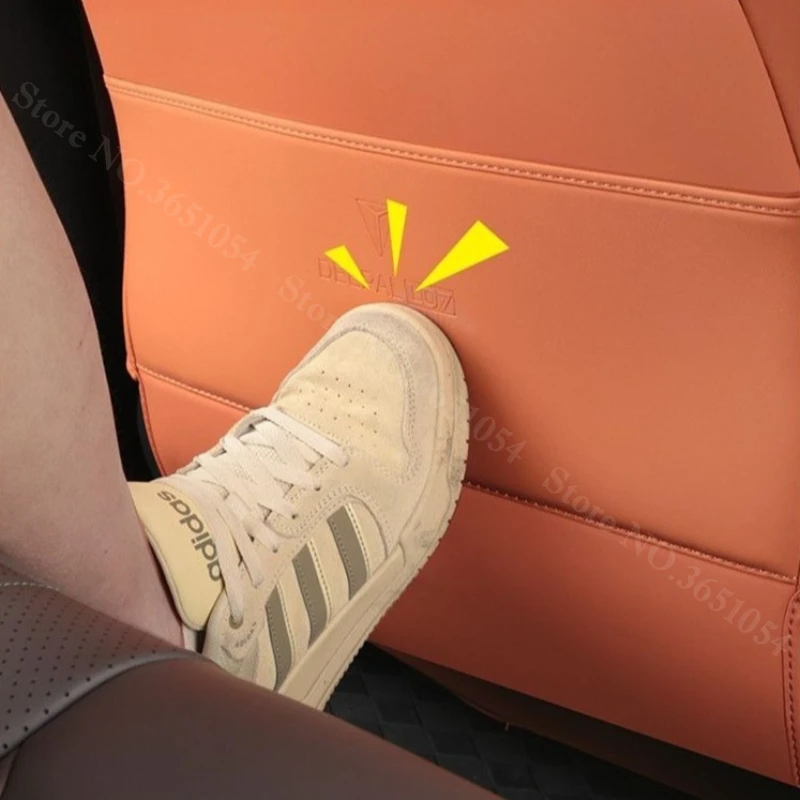 차량 시트 뒷좌석 안티킥 패드 팔걸이 박스 뒷좌석 오염 방지 매트 쿠션 보호대 액세서리 (장안 딥알 L07 2024 2025 2026 용)