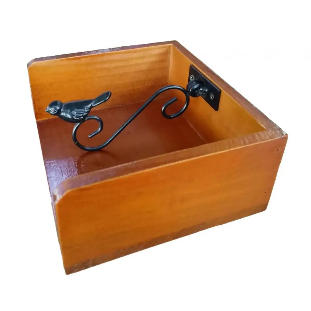 Farmhouse Wood Napkin Holder Tissue Dispenser Multipurpose Tableware Tissue Holder for Bathroom Restaurant Hotel Cafe Countertop 6