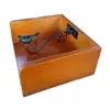 Farmhouse Wood Napkin Holder Tissue Dispenser Multipurpose Tableware Tissue Holder for Bathroom Restaurant Hotel Cafe Countertop 6