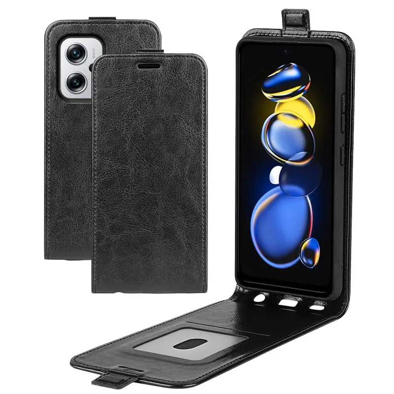 

Poco X4 GT 5G M4 Pro Flip Leather Case Vertical Cover Wallet Card Holder Phone Bag for Xiaomi POCO X3 F3 GT M3 Flip Cover