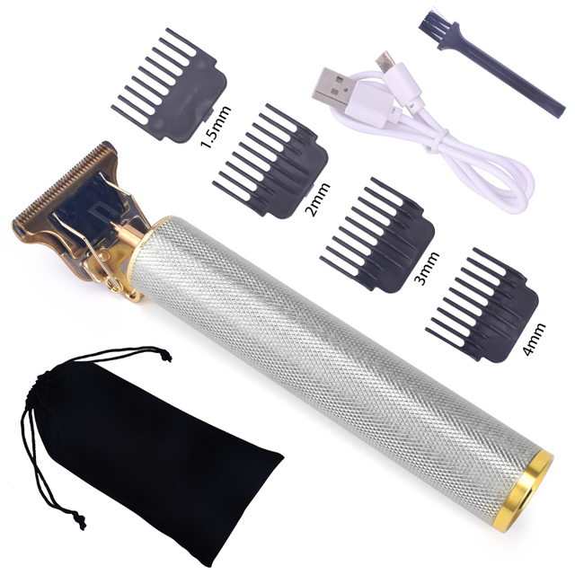 Hair Clipper Professional Electric Hair Trimmer 0mm Baldheaded Cutter Beard Shaving Precision Finishing Hair Cutting Machine