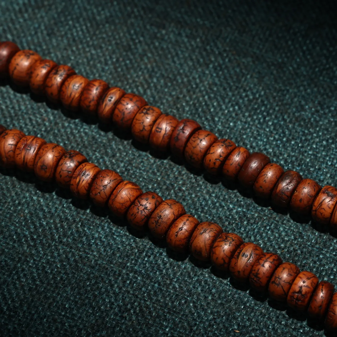 13"Tibetan Temple Collection Old Phoenix Eye Bodhi Beads 108 Buddha Beads Necklace Pendant Amulet  Worship Hall Town house 3