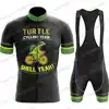 2025 Funny Turtle Cycling Jersey Set Tortoise Cycling Clothing Summer Road Bike Shirts Suit Bicycle Bib Shorts MTB Uniform 4