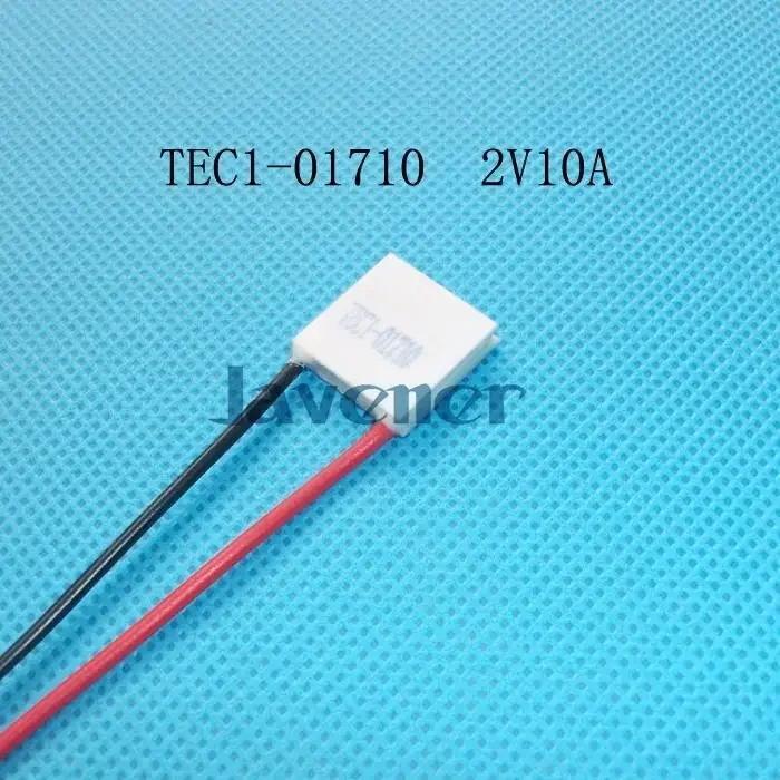 TEC1-01710 15x15mm Heatsink Thermoelectric Cooler Peltier Cooling Plate 2V 10A Refrigeration Module