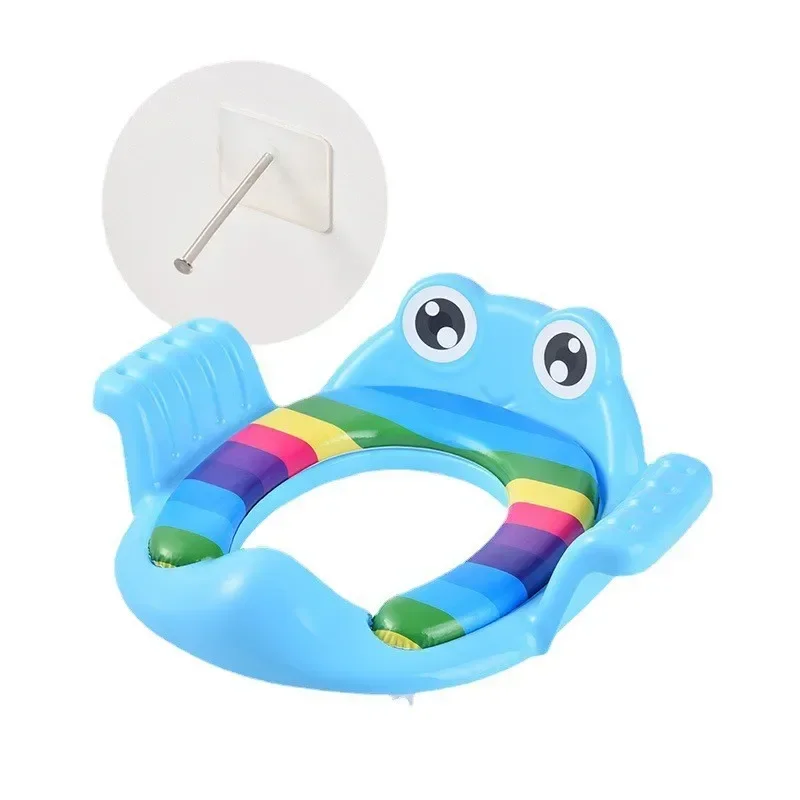 Baby Toilet Potty Seat Children Potty Safe Seat with Armrest for Girls Boy Toilet Training Outdoor Travel Infant Potty Cushion 4