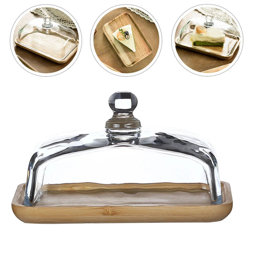 

Of Household Dessert Tray Cake Plate Convenient Plate Glass Plate Dessert Cake Plate Western Food Plate Butter Plate