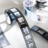 Yoofun 2.5x200cm Creative Film Scenery Masking Tape INS Photography PET Tape for Collage Junk Journal Card Making Scrapbooking 6