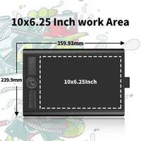 GAOMON M10K PRO Tilt&Radial Graphics Tablet 10x6.25'' Large Pen Drawing Tablet 10 Shortcut Keys Work with Mac, Windows & Android - Image 5