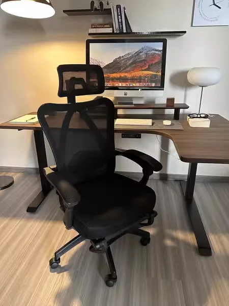 Description Picture 4 of itemMinimalist Ergonomic Office Chairs Lifting Comfy Gaming Boss Reclining Office Chairs Lounge Sillon Oficina Furniture WZ50OC