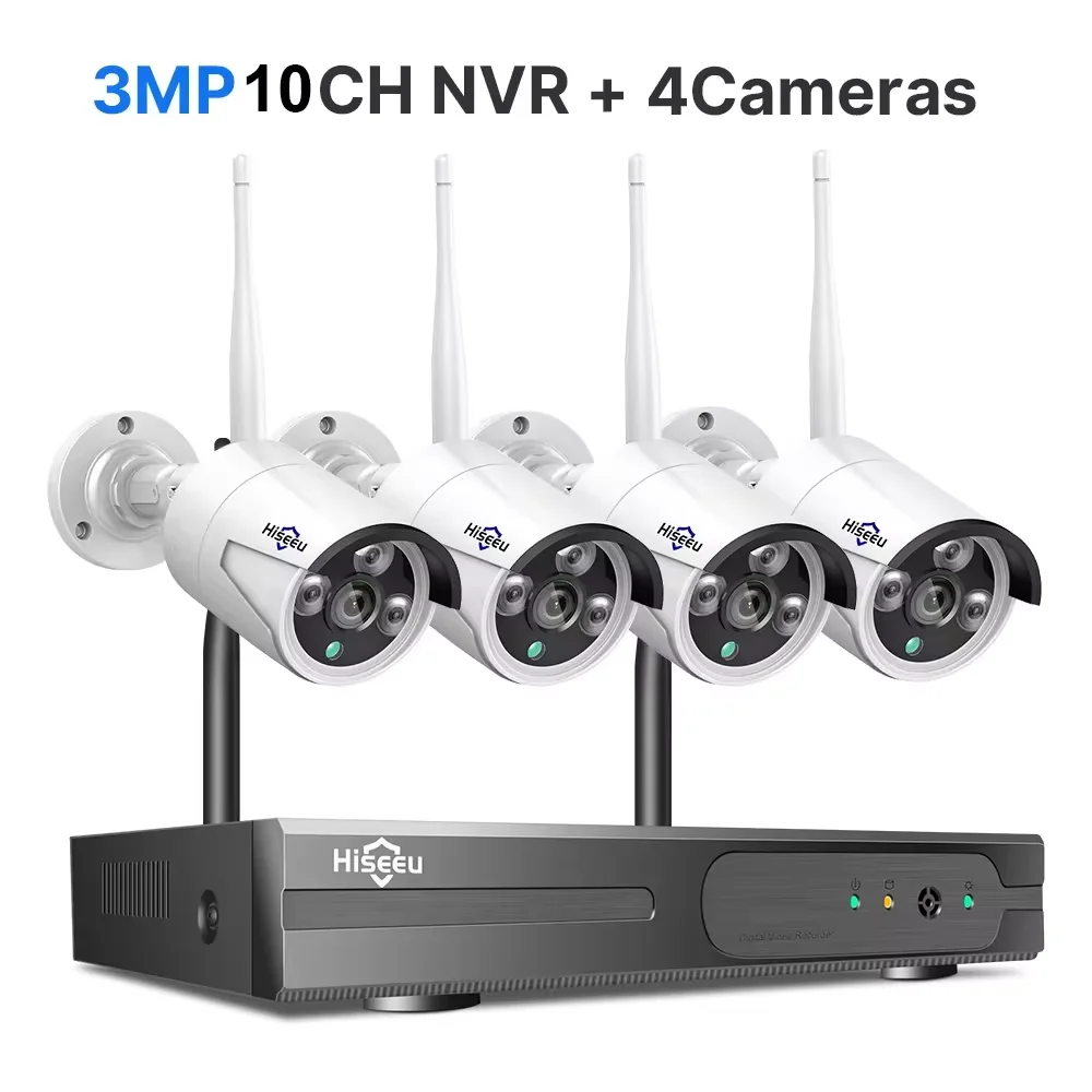 10CH NVR 4 Cameras