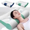 Cervical Memory Foam Pillow Ergonomic Goose Down Pillow Comfort NEW Down Enhancing Cervical Enhancing Sleep Goose Pillow Su Y4J4 2