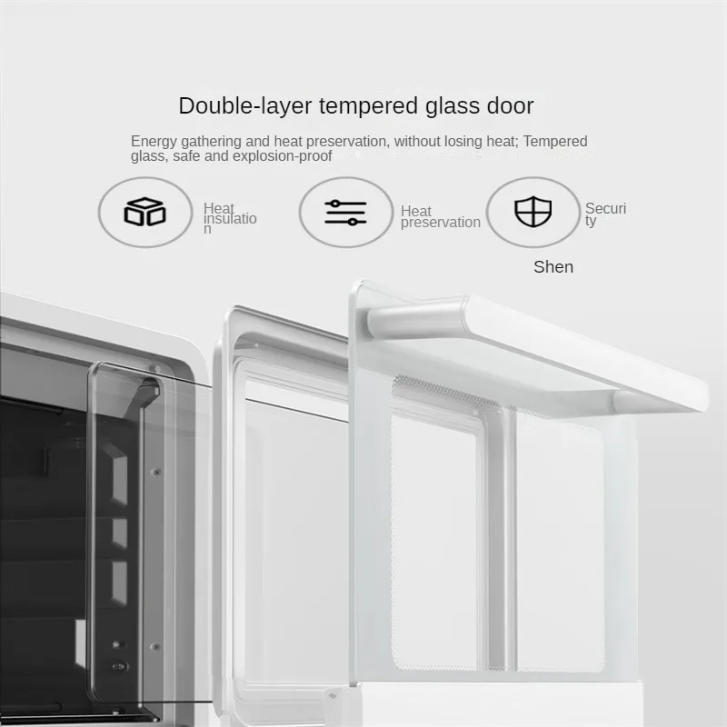Xiaomi Mijia 40L Oven New Products PlD Intelligent Temperature Control 6 Roasting Tubes APP Connected Double Glass Door 6