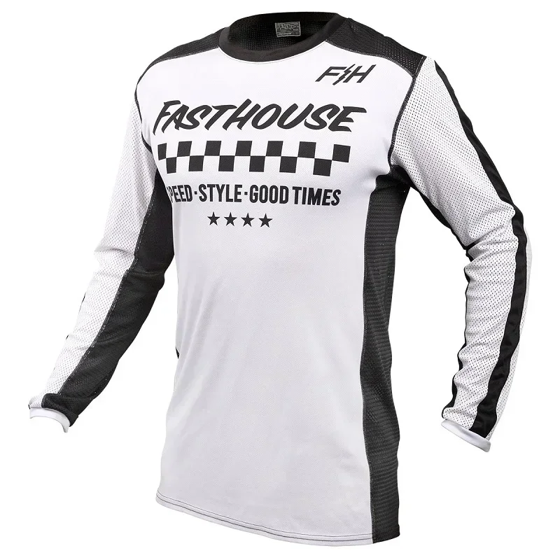 thumbnail image 1 of 2024 ropa de motocross Jersey de bicicleta de montaña verano antiencogimiento ciclismo cuesta abajo carreras bicicleta camiseta, 1 of 5