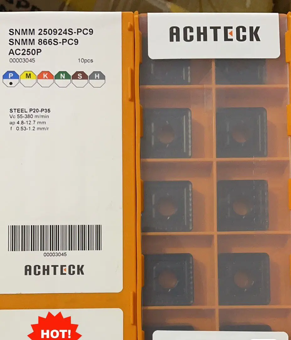 

SNMM866 SNMG250924-PC9 AC250P Carbide Inserts