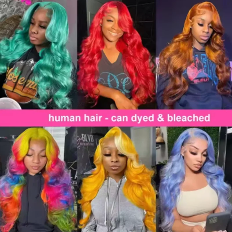 20 34 Inch 250% Density 613 Human Hair Wig 13x6 Hd Lace Frontal Wig Body Wave Lace Front Wig Honey Blonde Human hair For Women 5