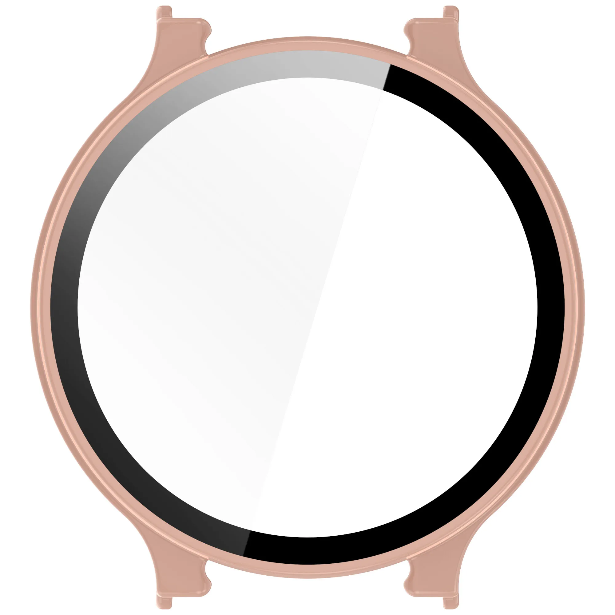 Enhanced Smartwatch Glass Case - Full-Cover Protective Bumper Shell