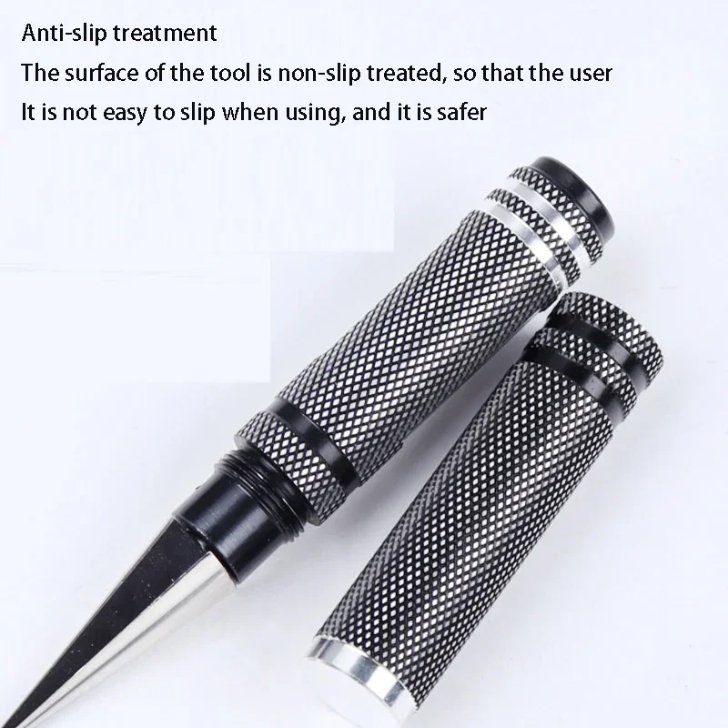 Manual Expanding Core Drill Reamer 0-14mm Steel Wood Positioning Hole Opener Center Punch Reaming Metal Bearing Removal Tool