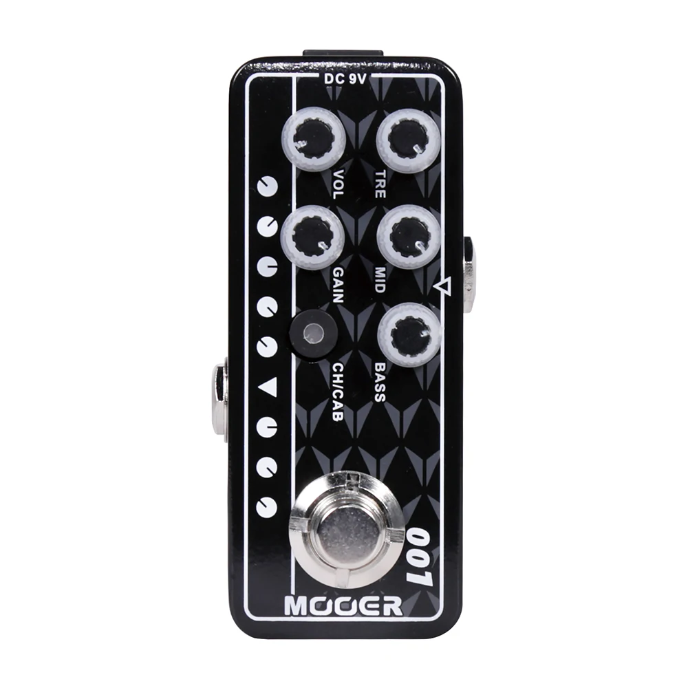 

MOOER 001 Gas Station Digital Preamp Guitar Effect Pedal True Bypass High Gain Preamp Preamplifier Guitar Parts & Accessories