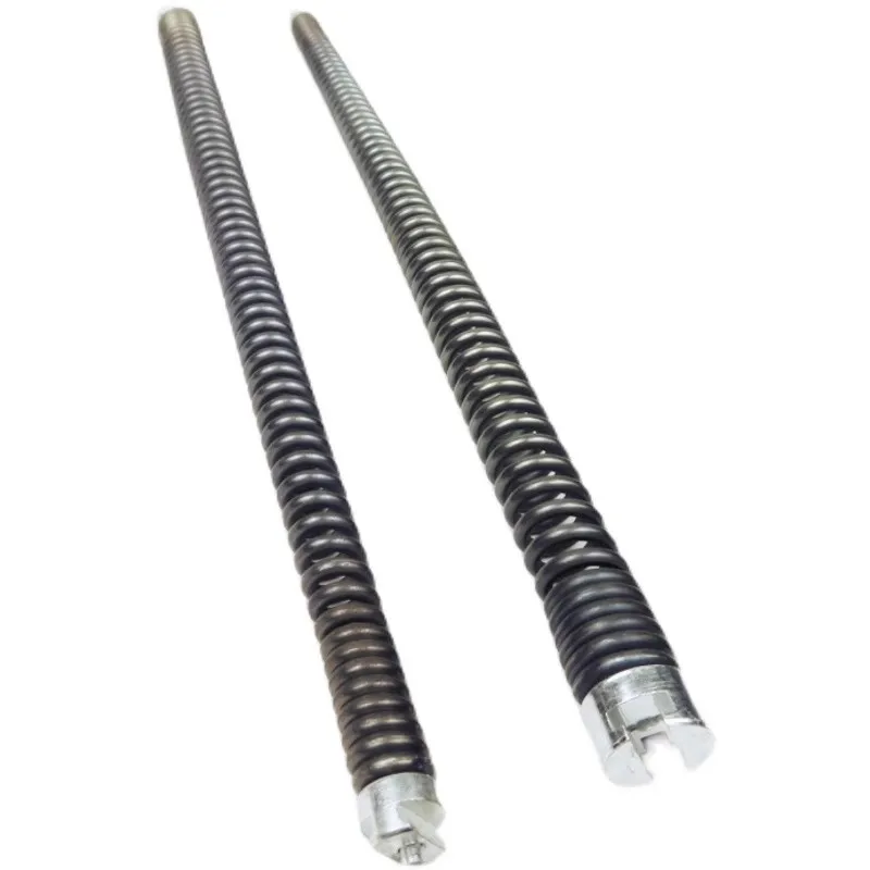 Mola de Dragagem com Conector Mola de Dragagem para Cozinha Esgoto Sanitário Ferramenta de Limpeza de Dreno de Piso 1m
