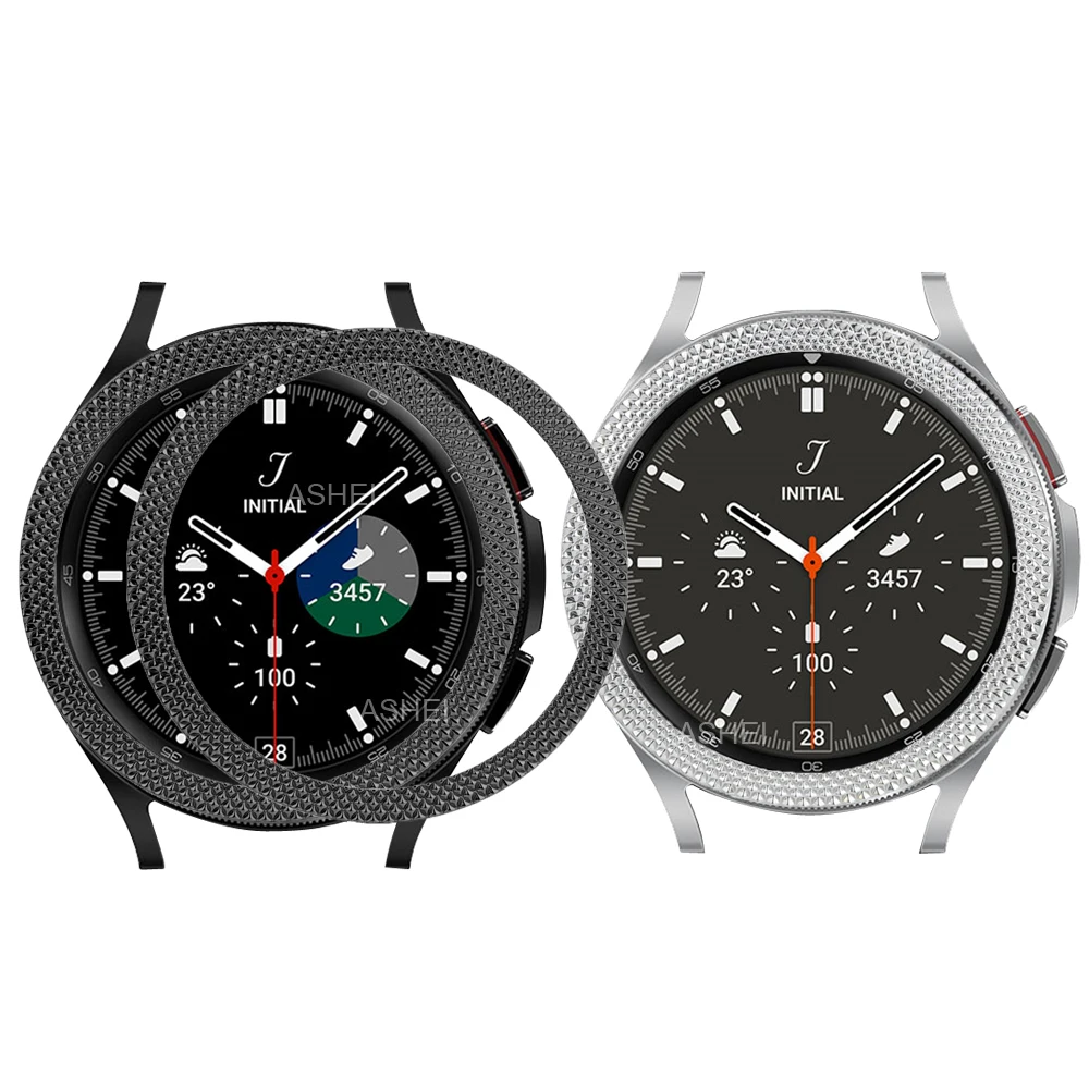 

Ободок для samsung galaxy watch 4, нержавеющая сталь, 44 мм, 40 мм, 3, 45 мм, 41 мм