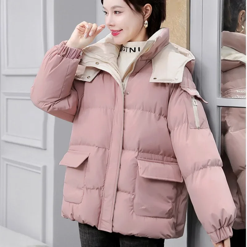 Рисунок 5 - Новинка 2024, женское пуховое пальто из хлопка