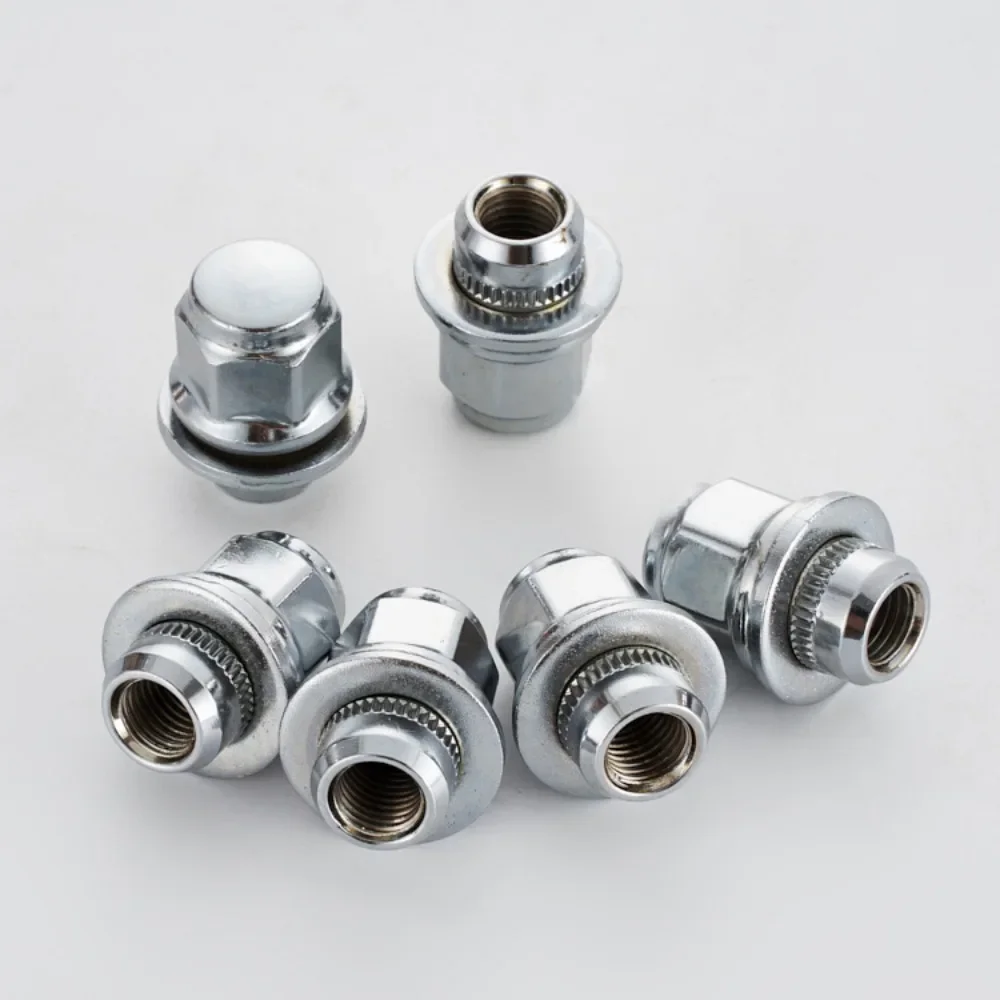 Mag Seat Lug Nut Wheel Hub Screw Suit for Infiniti Nissan Series M12x1.25 Hex 21mm Thickness 38mm 1pc