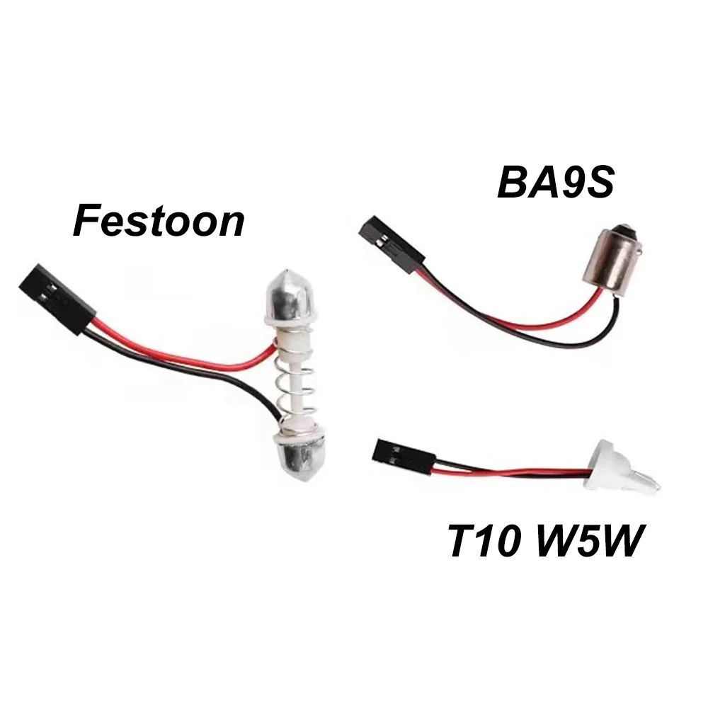 ڵ ׸  T10 BA9S LED ȣ , 31mm 36mm 39mm 41mm C5W COB  ȭƮ  ȣ , 10 Ʈ