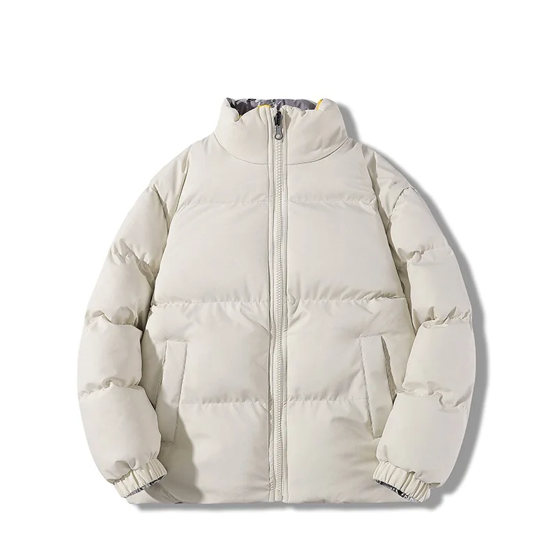 Description Picture 6 of itemJackets Men Double Sided Cotton Oversize 6XL 7XL 8XL Plus Size 2024 Autumn Winter Black Windbreak Business Thick Warm Coat Parka