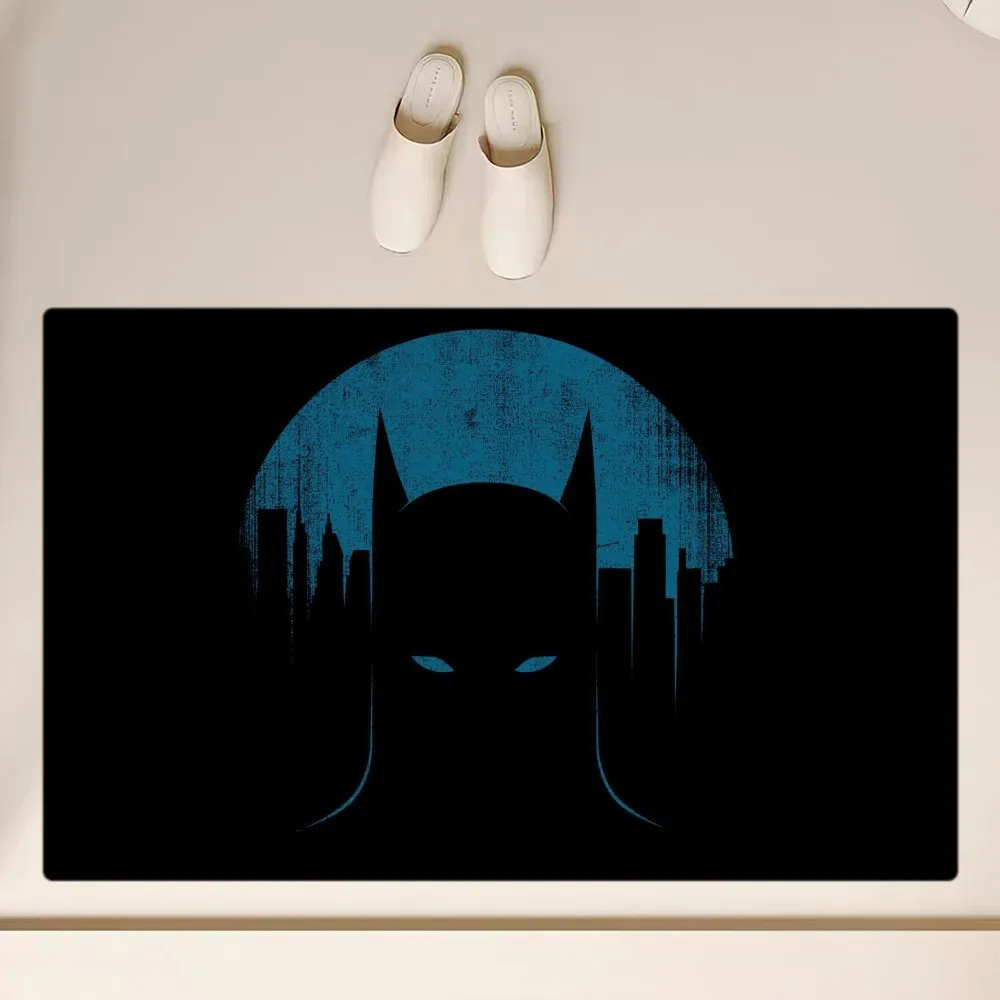 Cool B-BatmanS 바닥 매트 미끄럼 방지 욕실 주방 침실 거실 입구 깔개 홈 장식