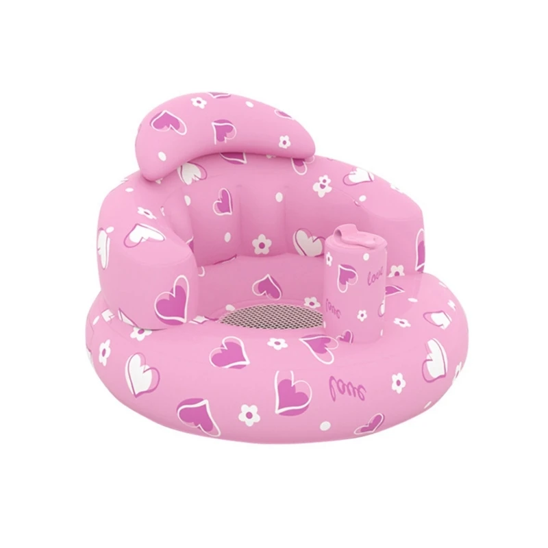 Baby Shower Chair Inflatable Infant Seats Infant Inflatable Couch Back Support Kids Chair