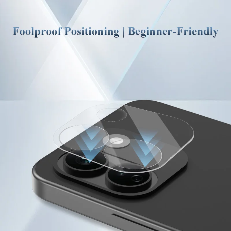 Lereach Tempered Glass Camera Lens Protector - Scratch Resistant
