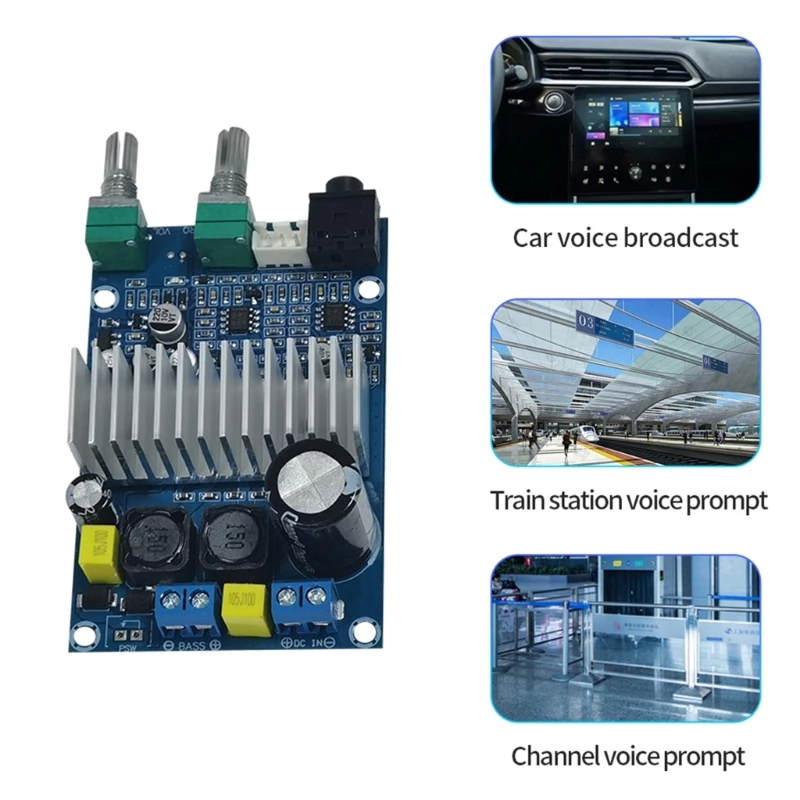 100W Subwoofer Amplifier Board TPA3116 High Power 12-24V Digital Power Amplifier Module TPA3116D2