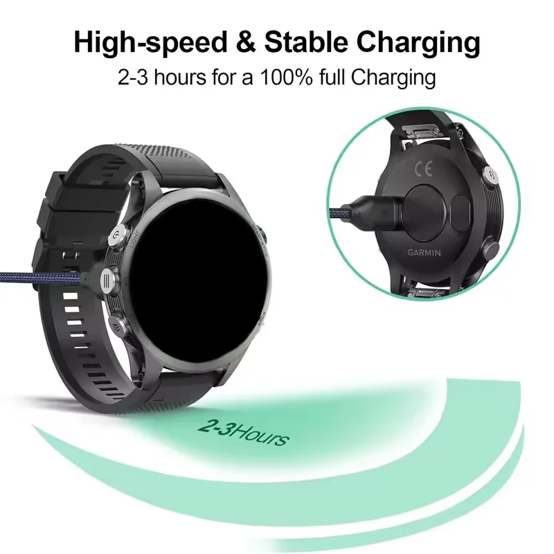 Versatile USB Smart Watch Charging Cable Replacement