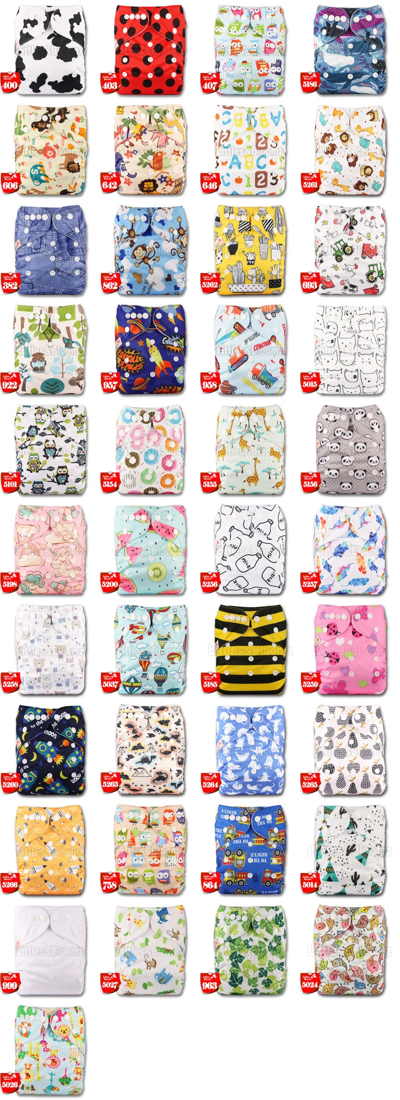 Baby One Size Reusable Cloth NAPPY Cover Wrap