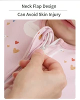 New Cotton Fabric Baby Sleeping Bags Sleeveless Vest Newborn Child Anti-kick Quilt Summer Thin Two Way Zipper Baby Sleeping Sack 2