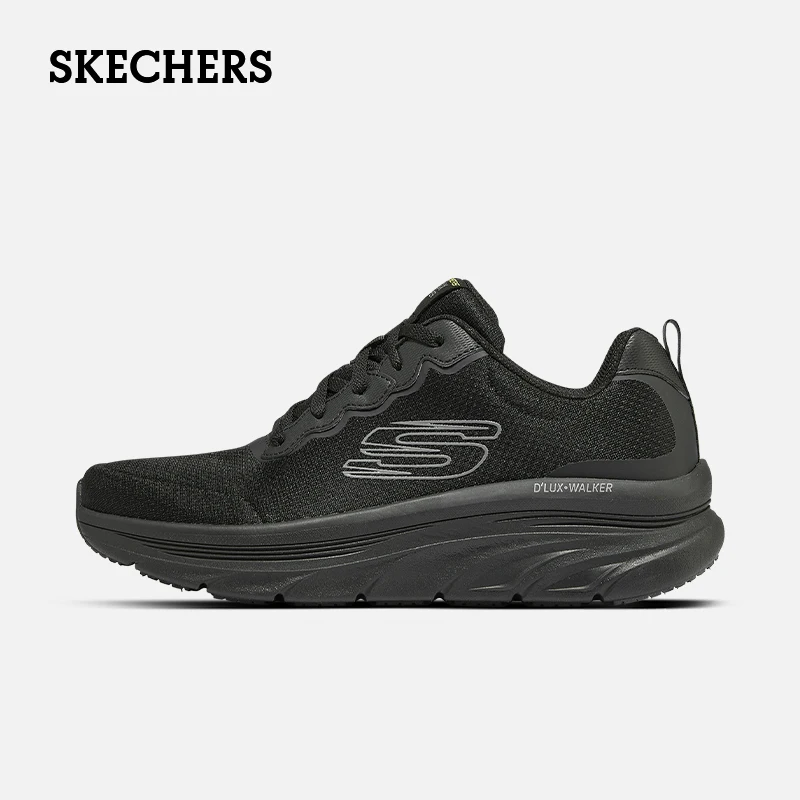 Skechers-zapatos informales para hombre, zapatillas deportivas transpirables con absorción de impacto, ligeras, cómodas de llevar