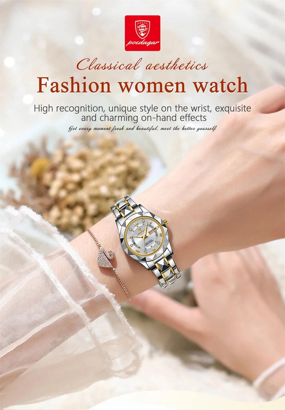 POEDAGAR 306 Women's Watch description image