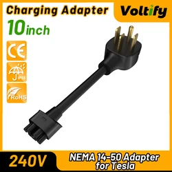 LONLINK Tesla NEMA 14-50 Gen 2 Ev charger extension cord Connector Adapter 14-50P 4-Prong Gen2 Pigtail-32 Amp For Tesla model 3