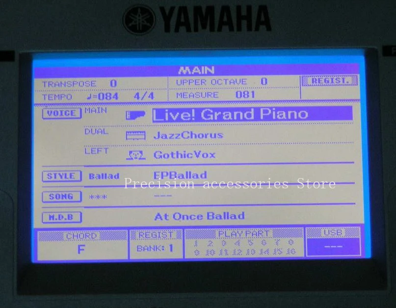 Originale Nuovo Organo Elettronico Yamaha Psr-S550 S650 670 Serie Dgx E Altri Schermi Lcd Originali