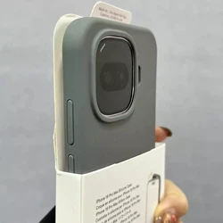 Premium Liquid Silicone TPU Anti - Fingerprint Protective Phone Case and Bumper for Vivo iQOO Z11 Turbo (GRAY)